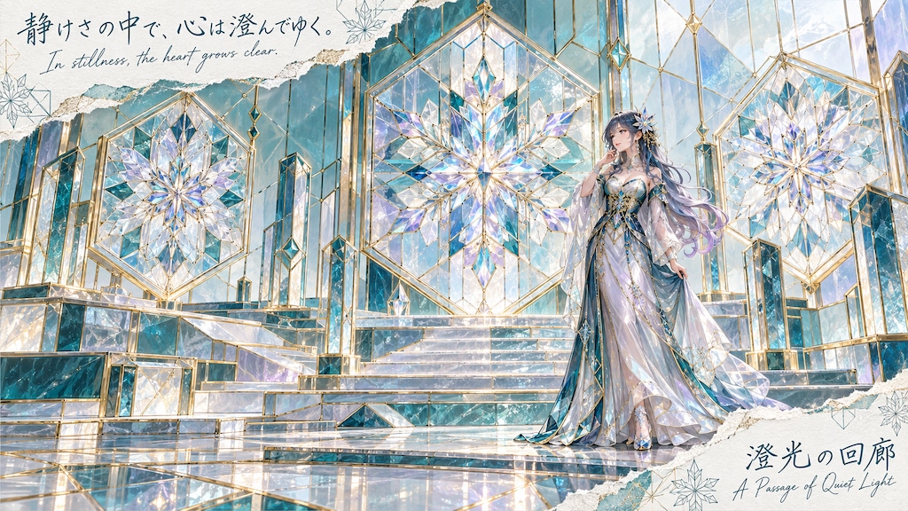 The City Beyond the Light  Beyond the light, an unseen kindness is waiting.  From a hall of stained