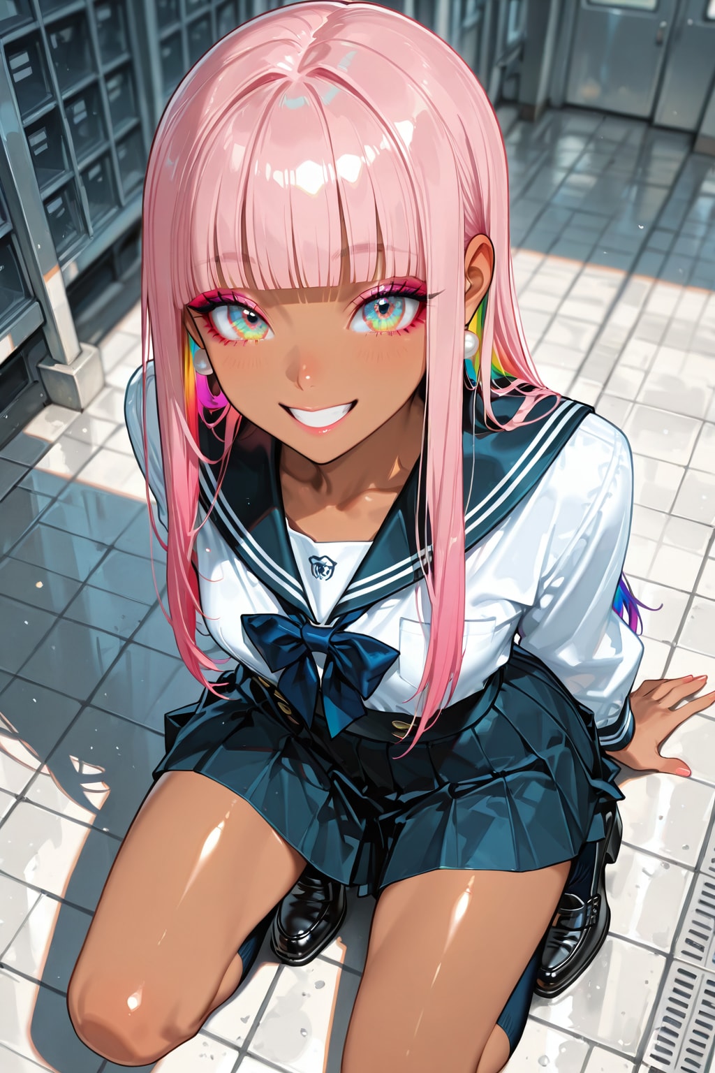 悪い顔してる【マイちゃん】（ ECHIDNA）