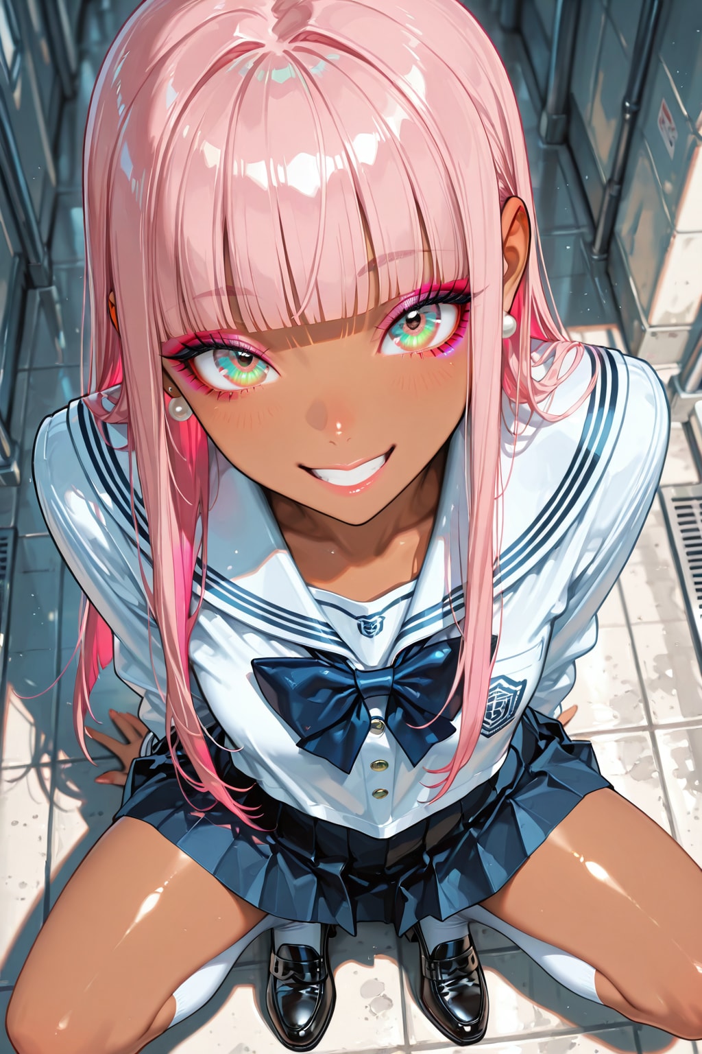 悪い顔してる【マイちゃん】（ ECHIDNA）