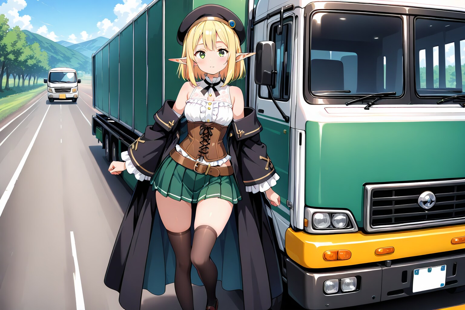 トラック | の人気AIイラスト・グラビア