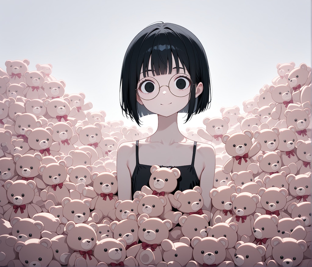 閲覧注意 穴熊ベアーに心を侵食されためがねちゃん