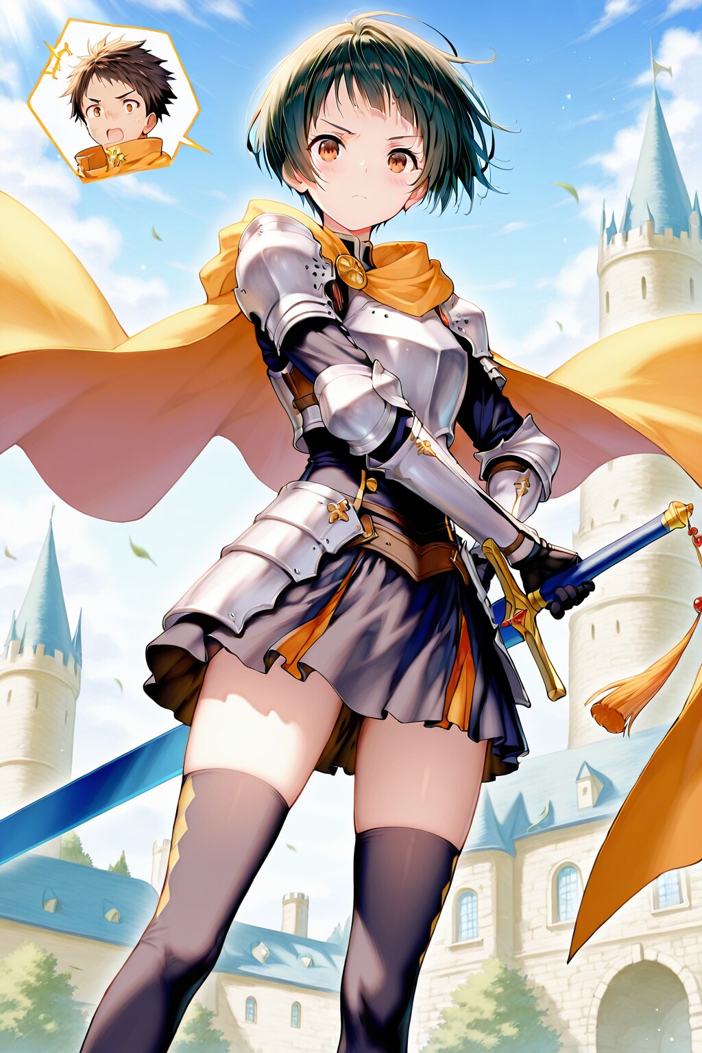ボーイッシュ騎士