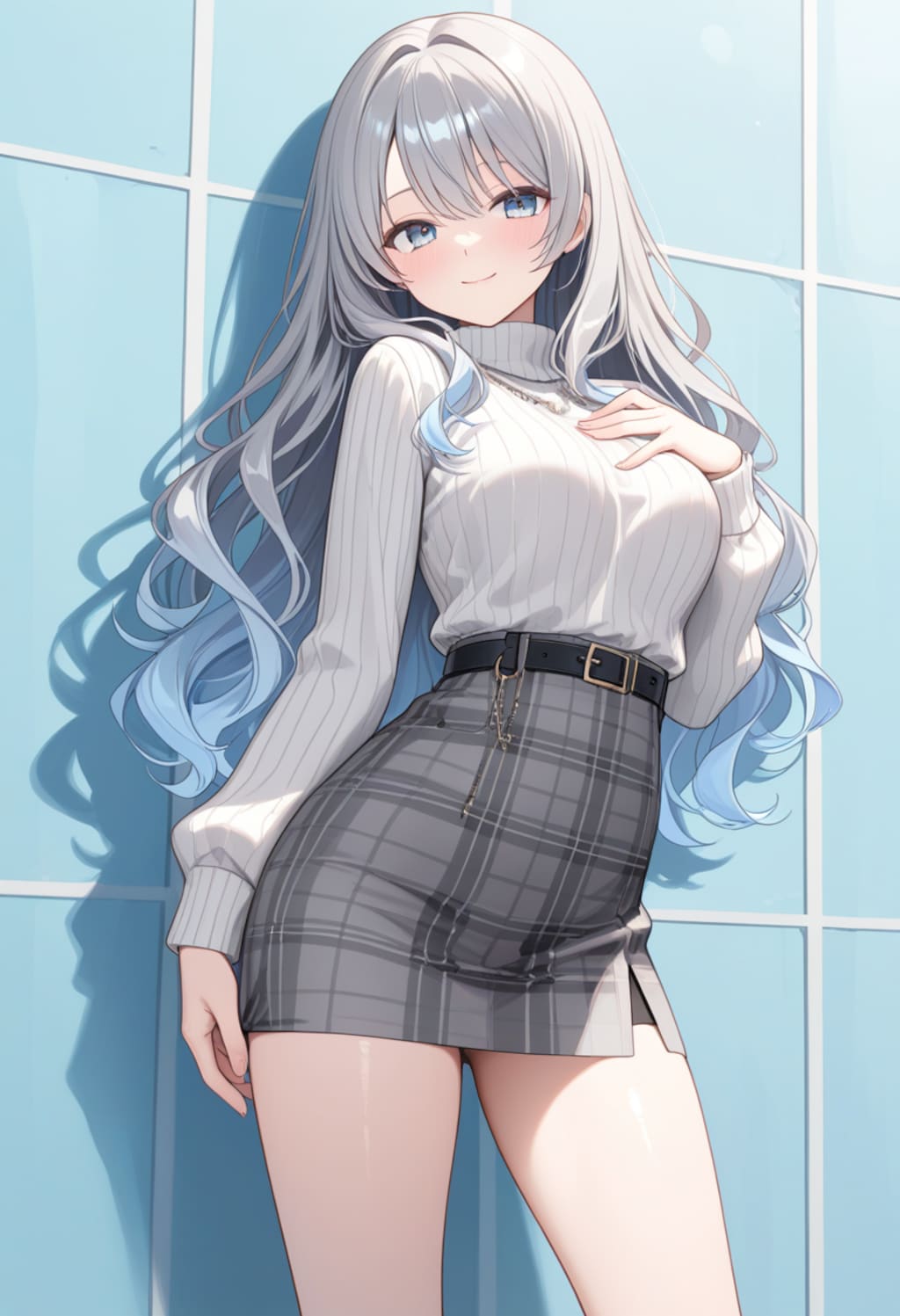 ハイウエストスカート