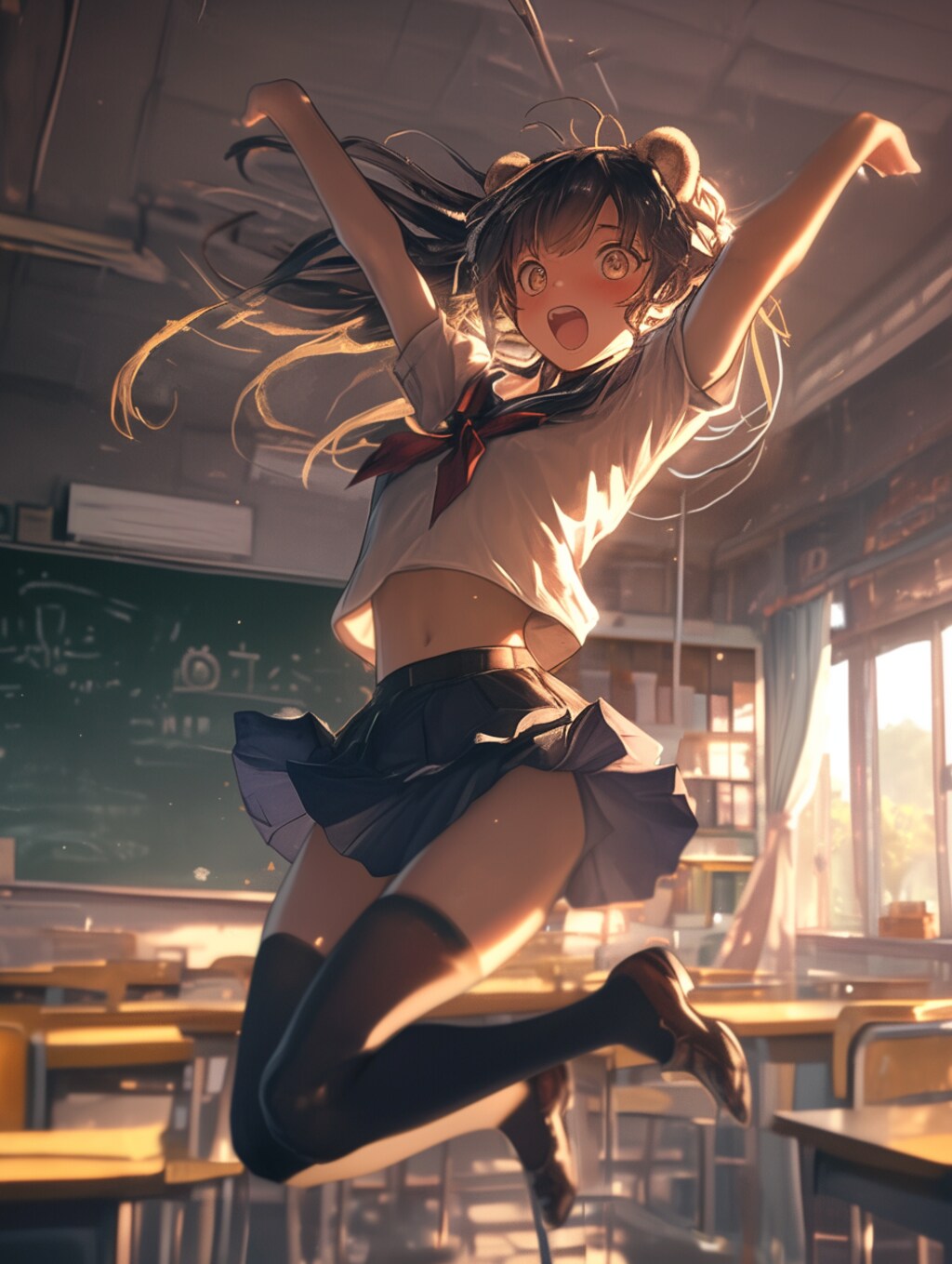 放課後！くま娘スイッチ、ON！🐾