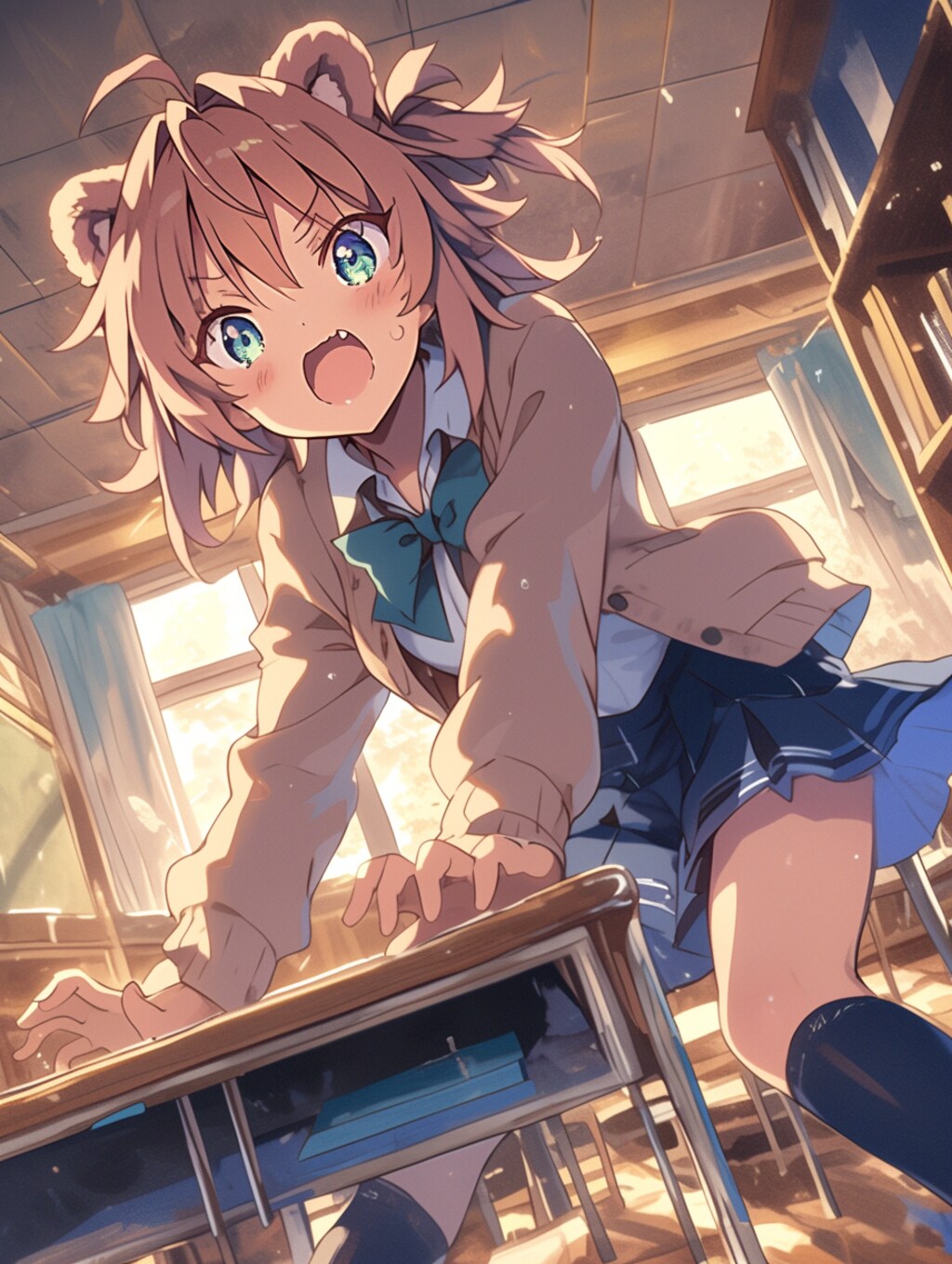 放課後！くま娘スイッチ、ON！🐾