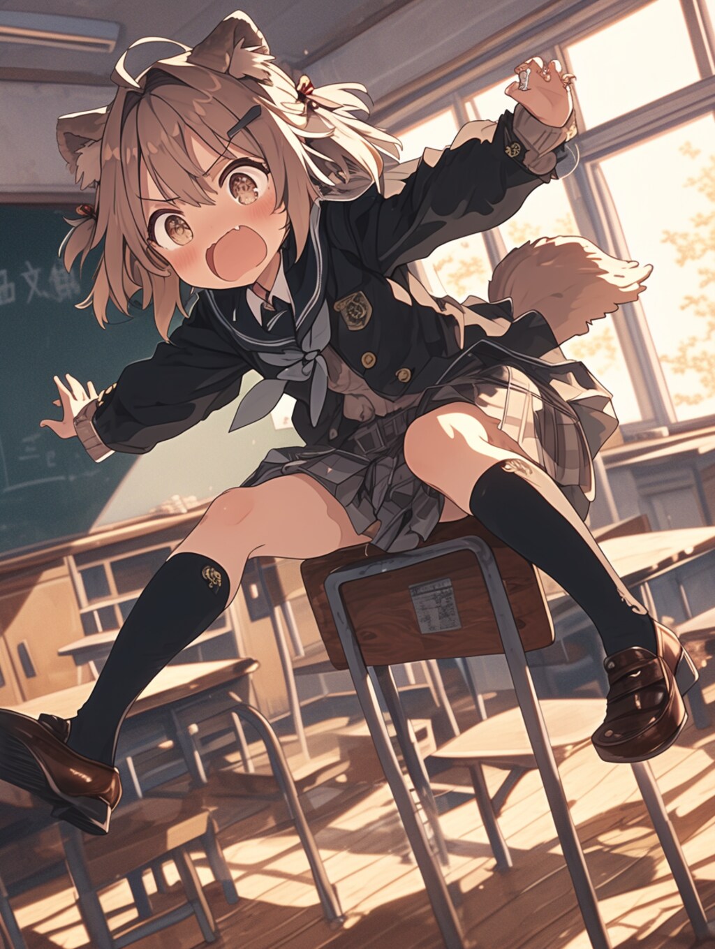 放課後！くま娘スイッチ、ON！🐾