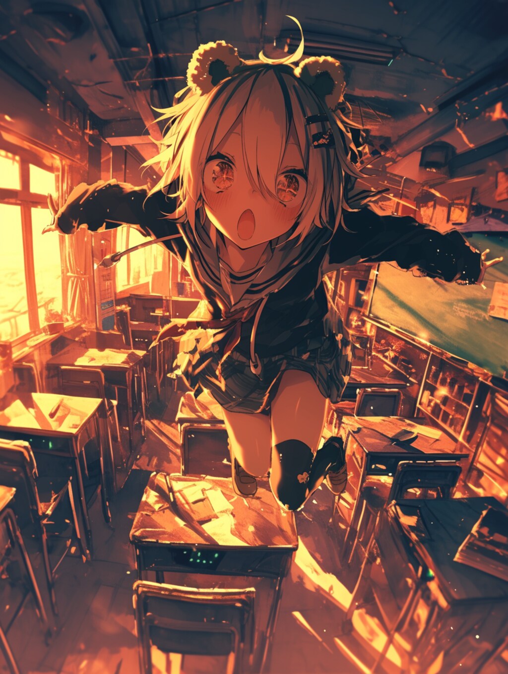 放課後！くま娘スイッチ、ON！🐾