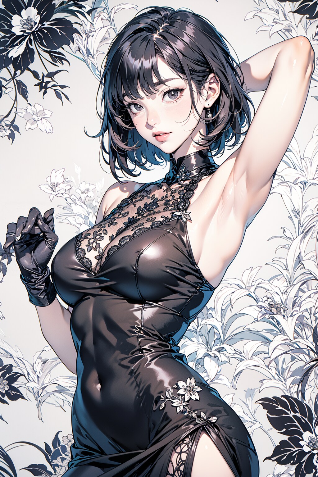 黒服女性 その34