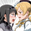 巴マミと暁美ほむらの口論 2枚目