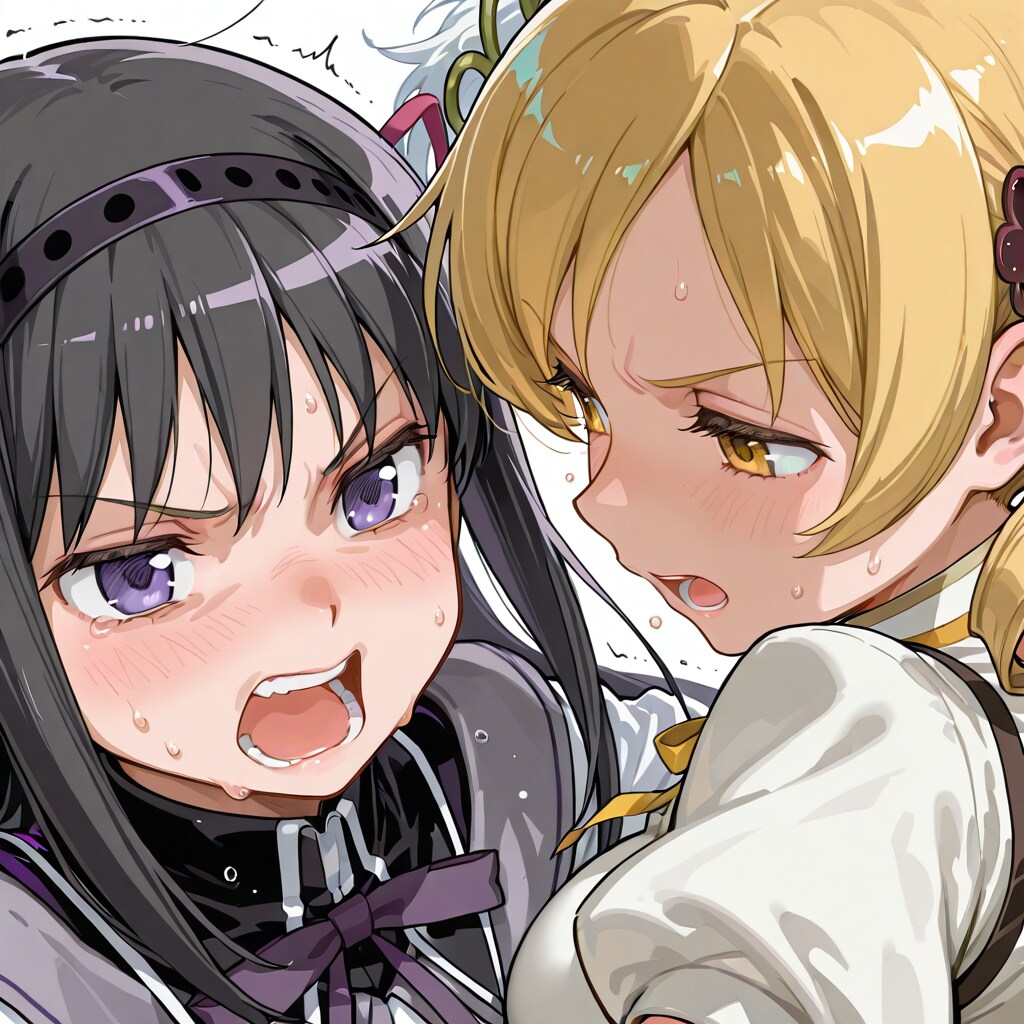 巴マミと暁美ほむらの口論
