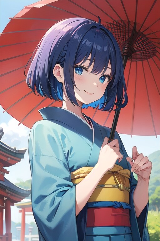 着物女子