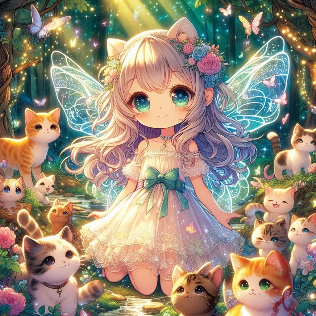 猫の守護妖精