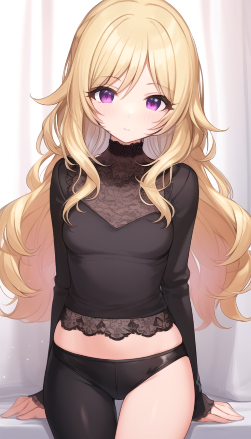 着衣の女の子