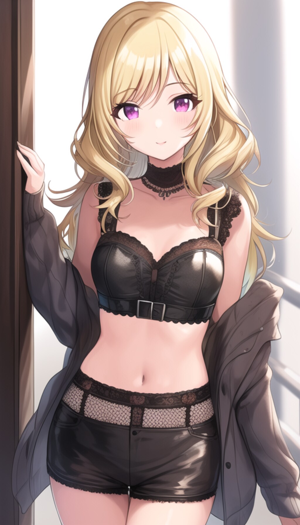 着衣の女の子