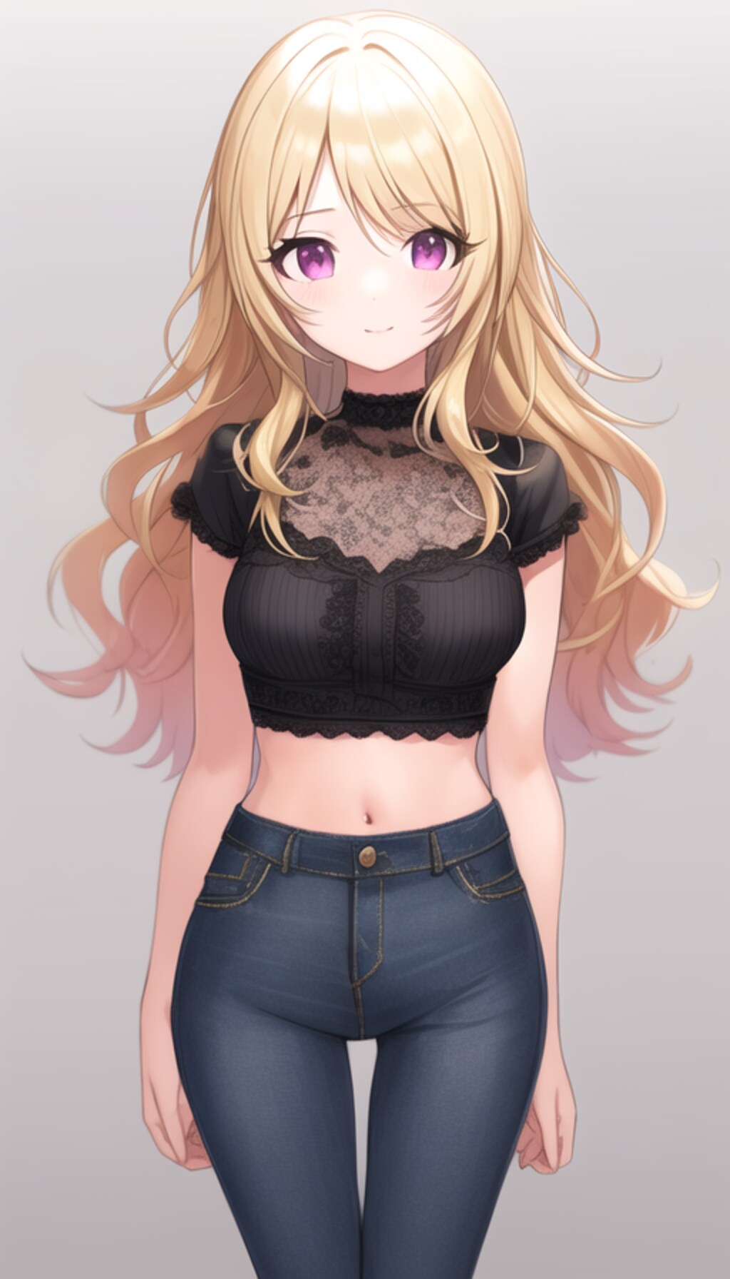 着衣の女の子