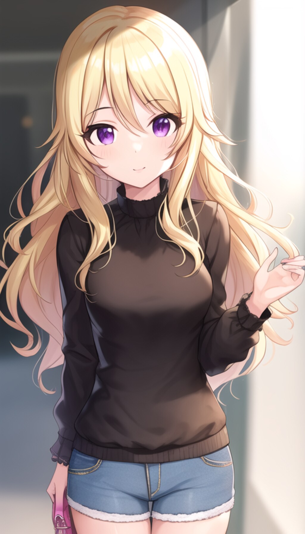 着衣の女の子