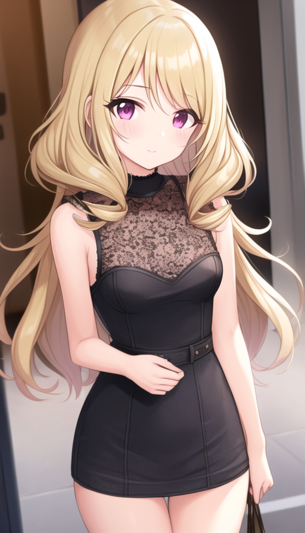 着衣の女の子