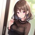 着衣の女の子 11枚目
