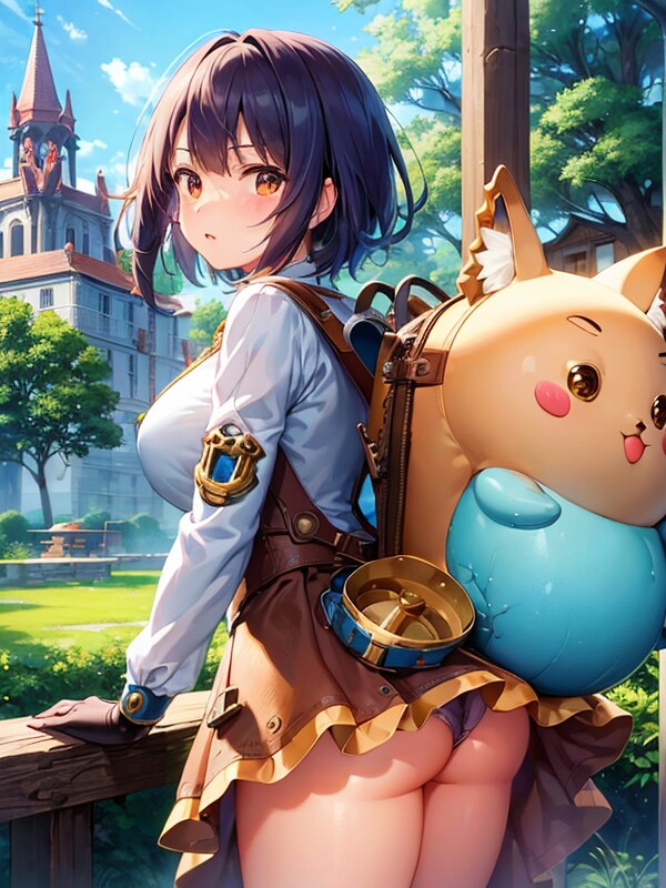 少女の背負うもの