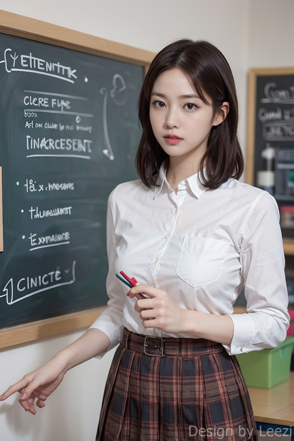 [AI ART] cute teacher 💗