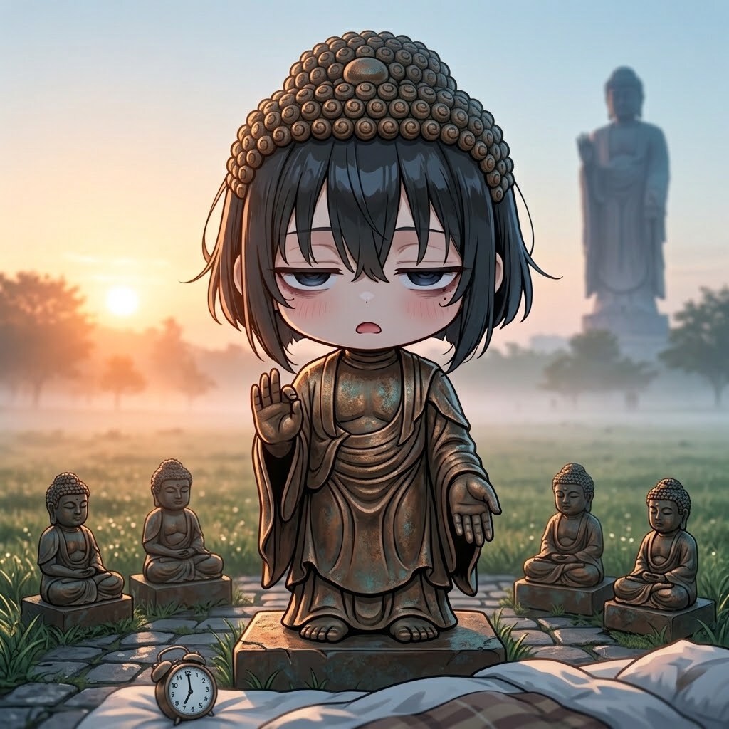 にいちゃん、おはようしくだいぶつ… | の人気AIイラスト・グラビア