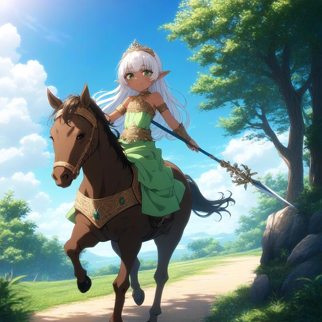 お転婆エルフ姫