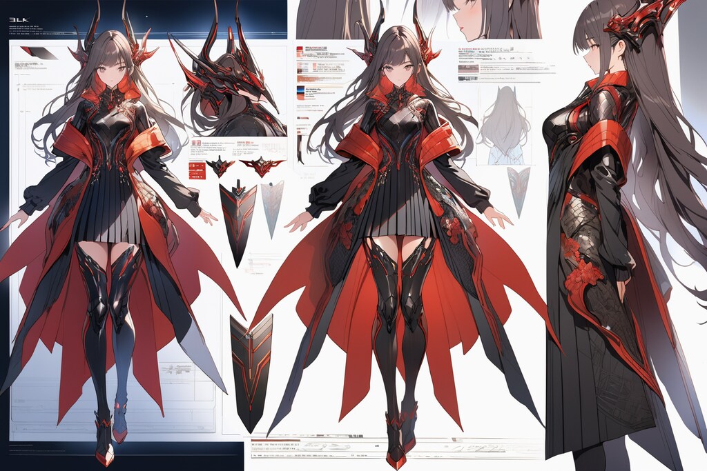 公式設定･原画集｢DCG -dragon cyborg girl-｣