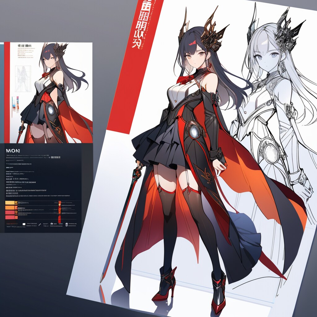 公式設定･原画集｢DCG -dragon cyborg girl-｣