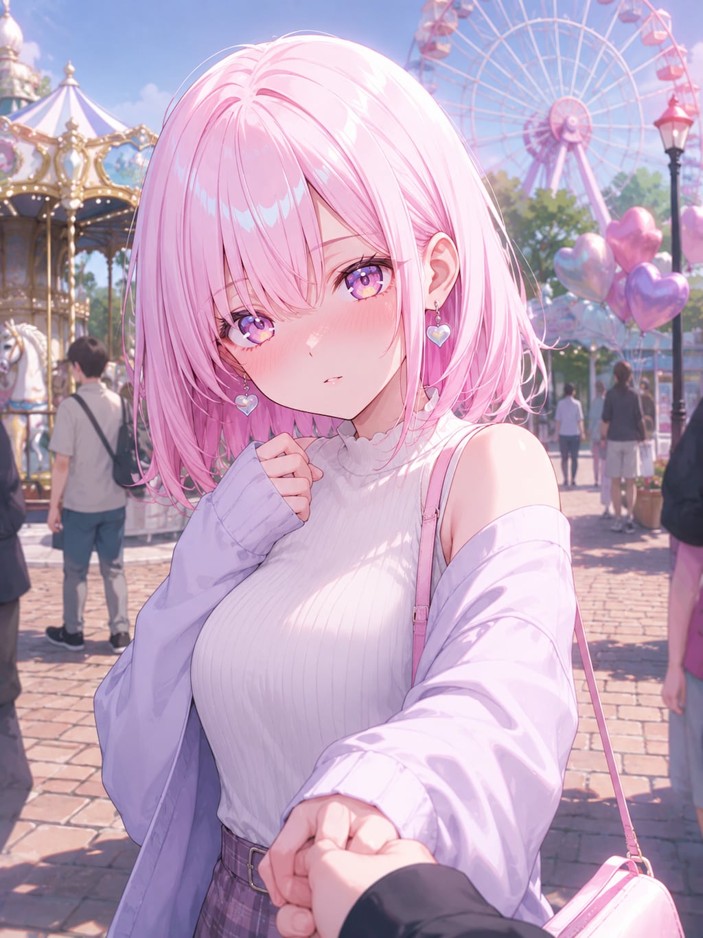 ピンクちゃんとデート