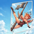 ハチドリ擬人化(おっパイレーツに参戦！) 2枚目