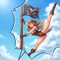 ハチドリ擬人化(おっパイレーツに参戦！) 4枚目