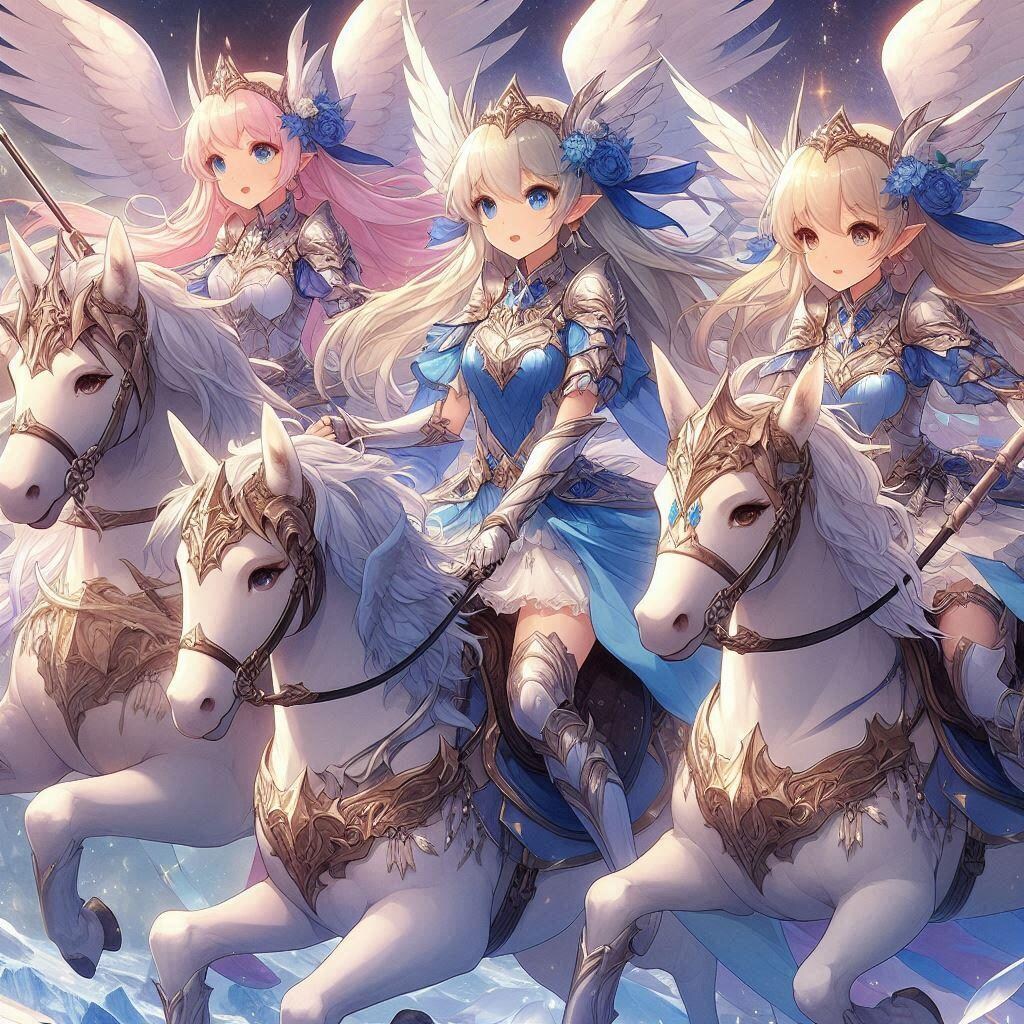 ペガサス３姉妹