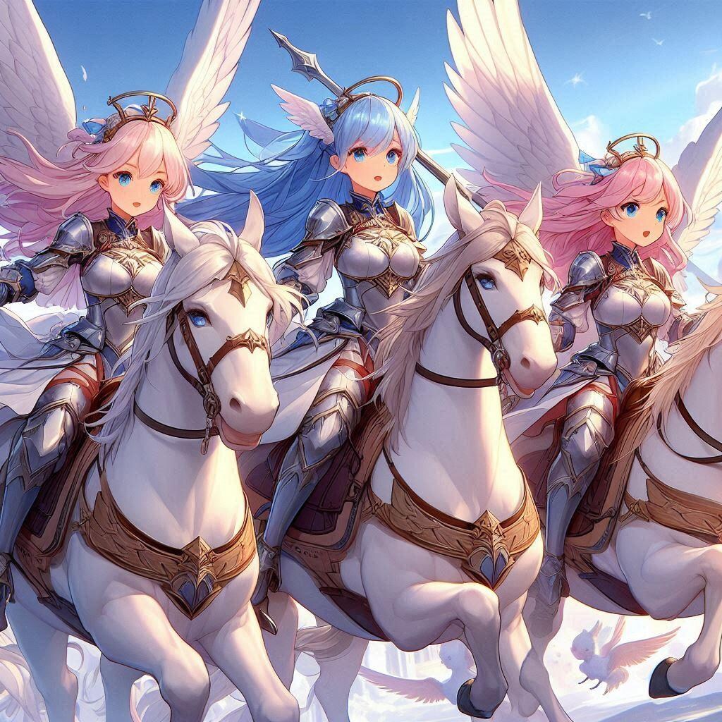 ペガサス３姉妹