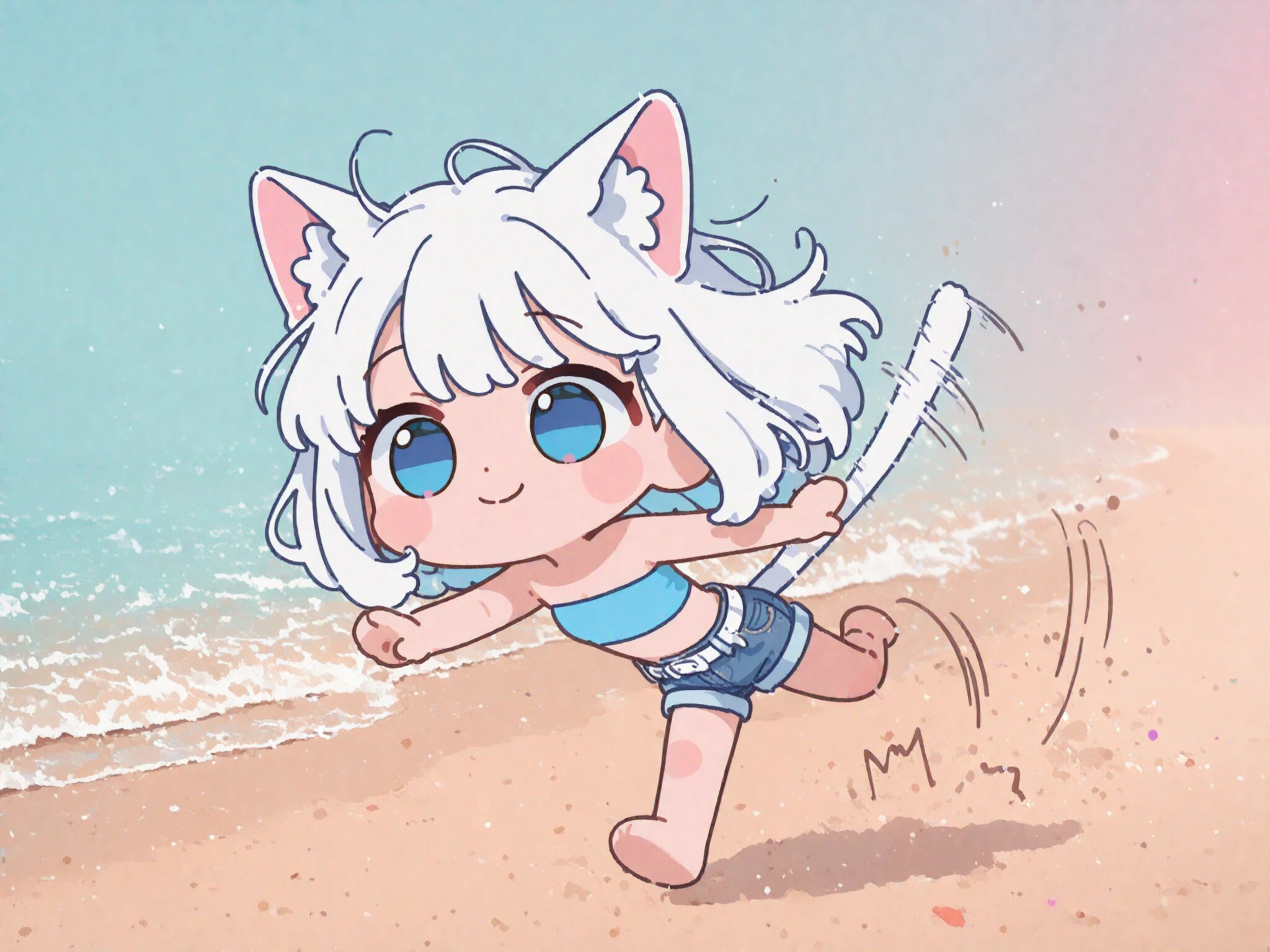 うちのケモ耳ちゃんたち | の人気AIイラスト・グラビア