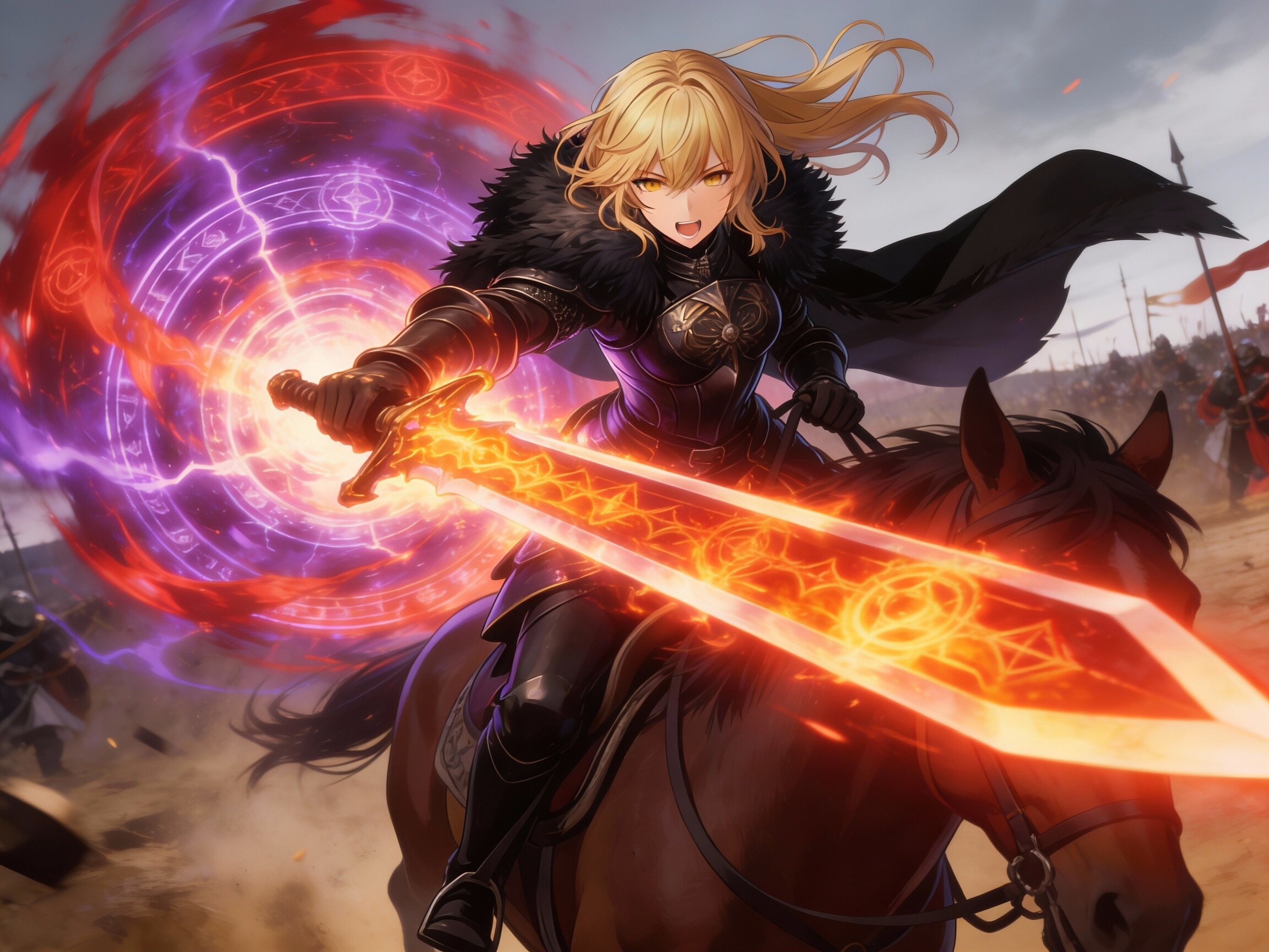 ブロンドの女騎士さん886 | の人気AIイラスト・グラビア