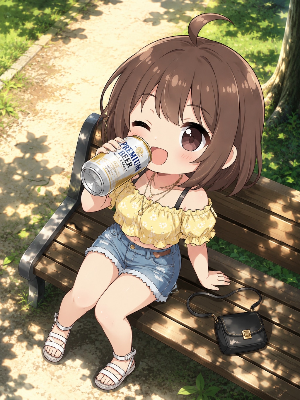 女子大生くるみがいく！【昼間っからビール】