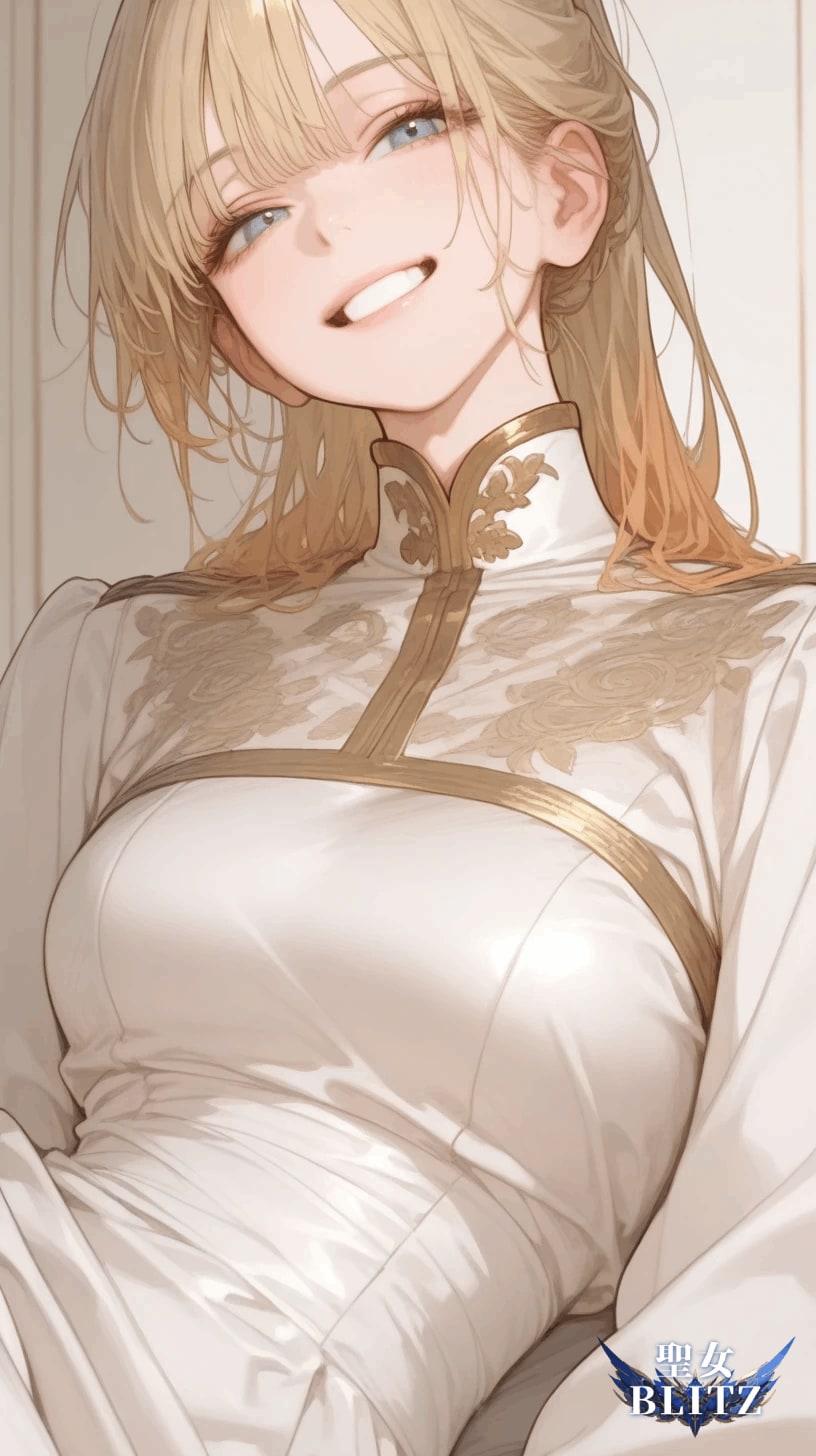 余裕の笑み