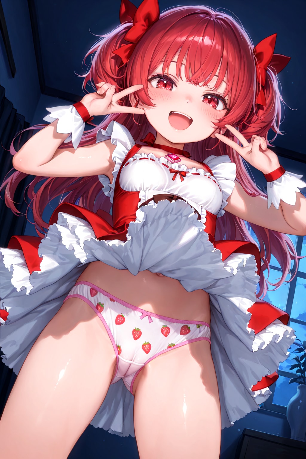 あっ…………そ、そう、見てしまったのね、私の秘密を……どうやら闇に葬るしか……？　クリスマスプレゼント？　こ、これは！