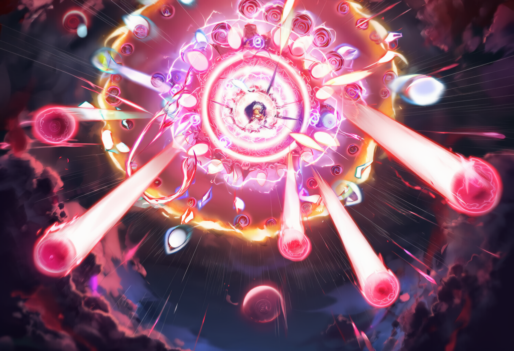 東方　フランドール・スカーレット　弾幕ごっこ　ワイド版