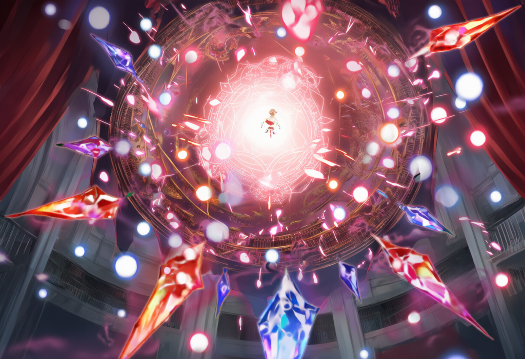 東方　フランドール・スカーレット　弾幕ごっこ　ワイド版