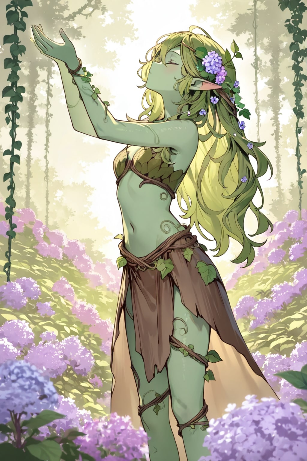 LILACでDRYADちゃん