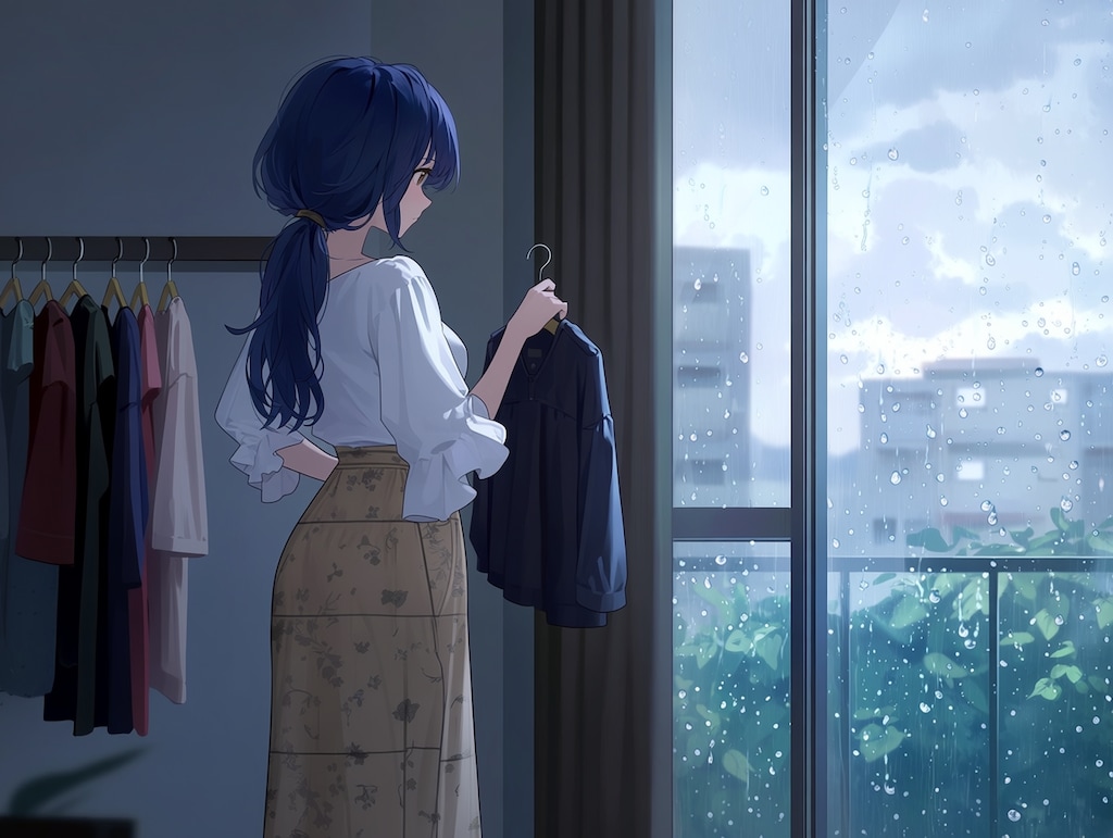 また雨かあ...