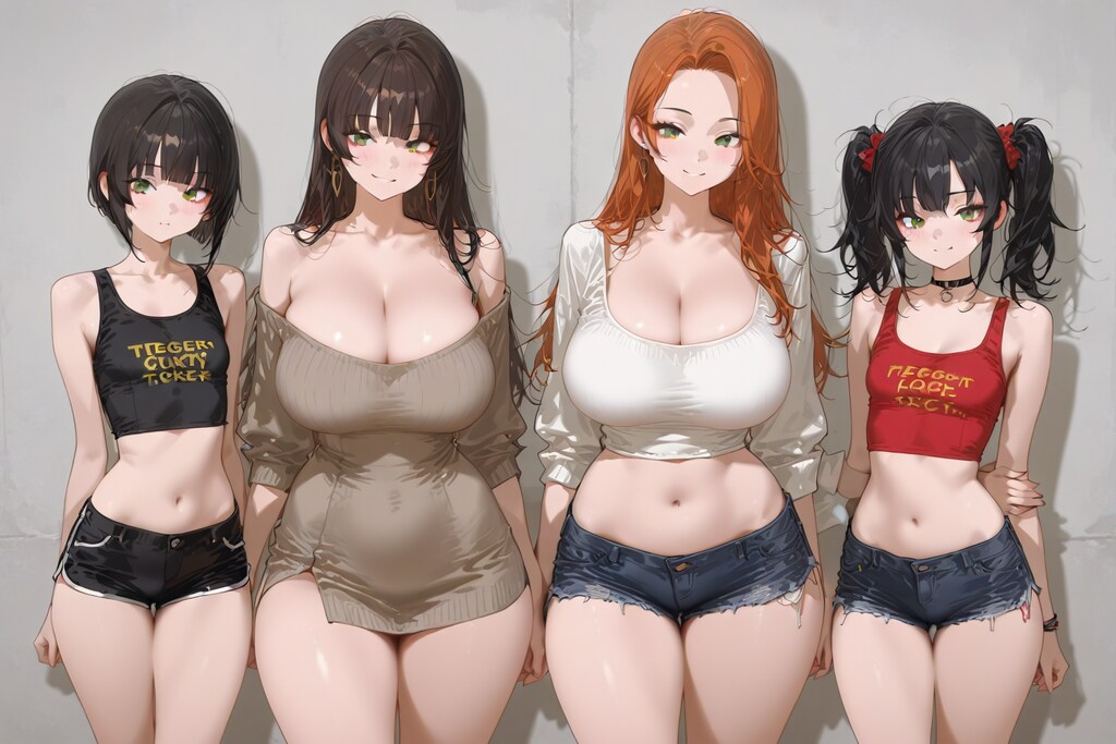 体格差サンドイッチ