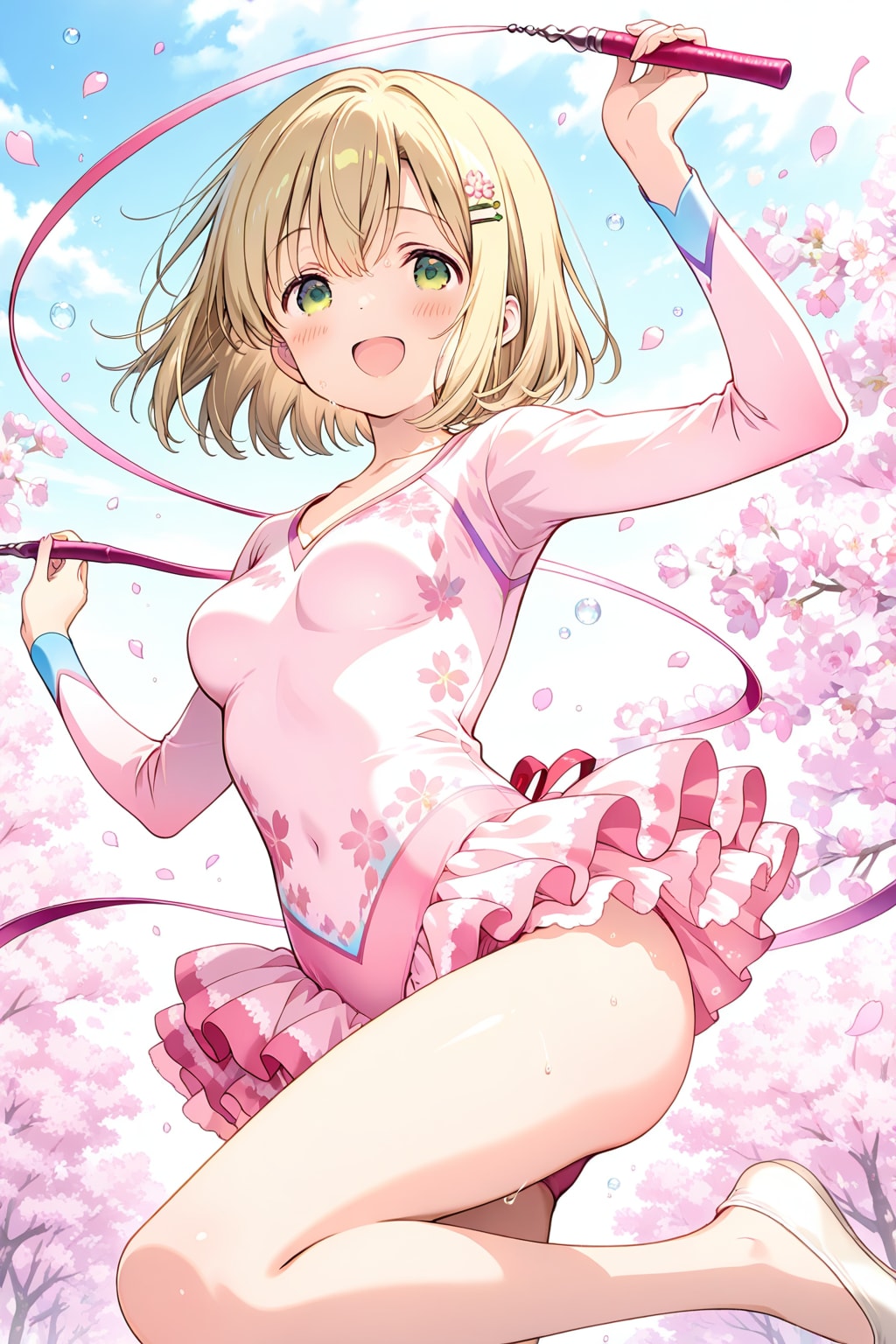 桜舞う千鶴ちゃん🌸
