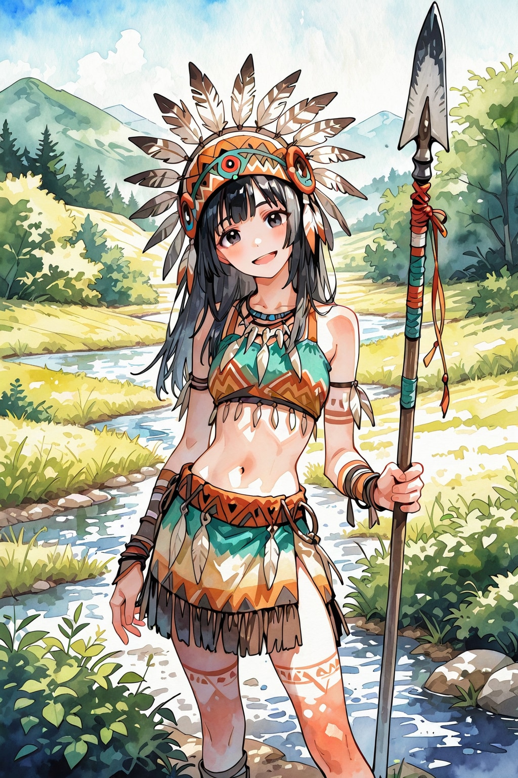 大草原の空の下４６