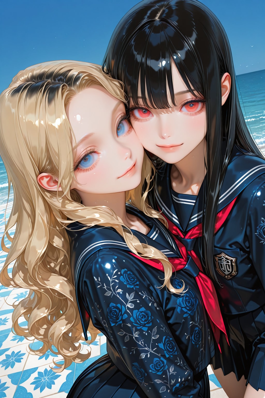 ECHIな ちちぷいちゃんとししょちゃん