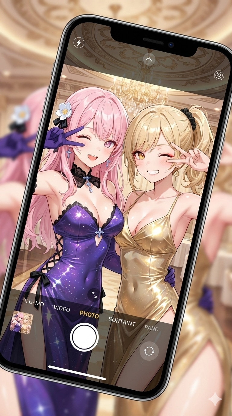 ぴこさんのギャルちゃんと | の人気AIイラスト・グラビア