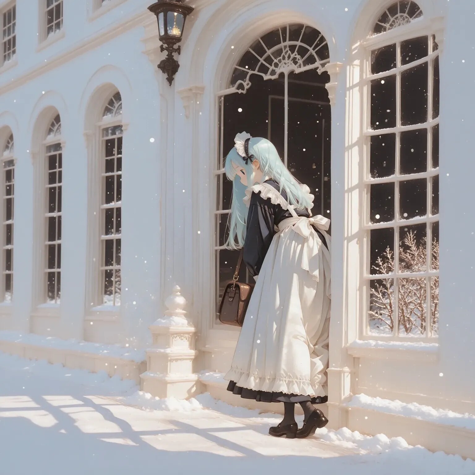 【ふらりと雪の日】街での買い物 | の人気AIイラスト・グラビア