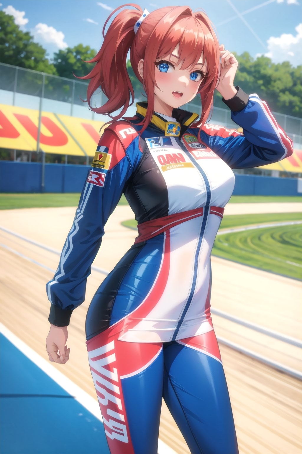 美少女レースクイーン | の人気AIイラスト・グラビア