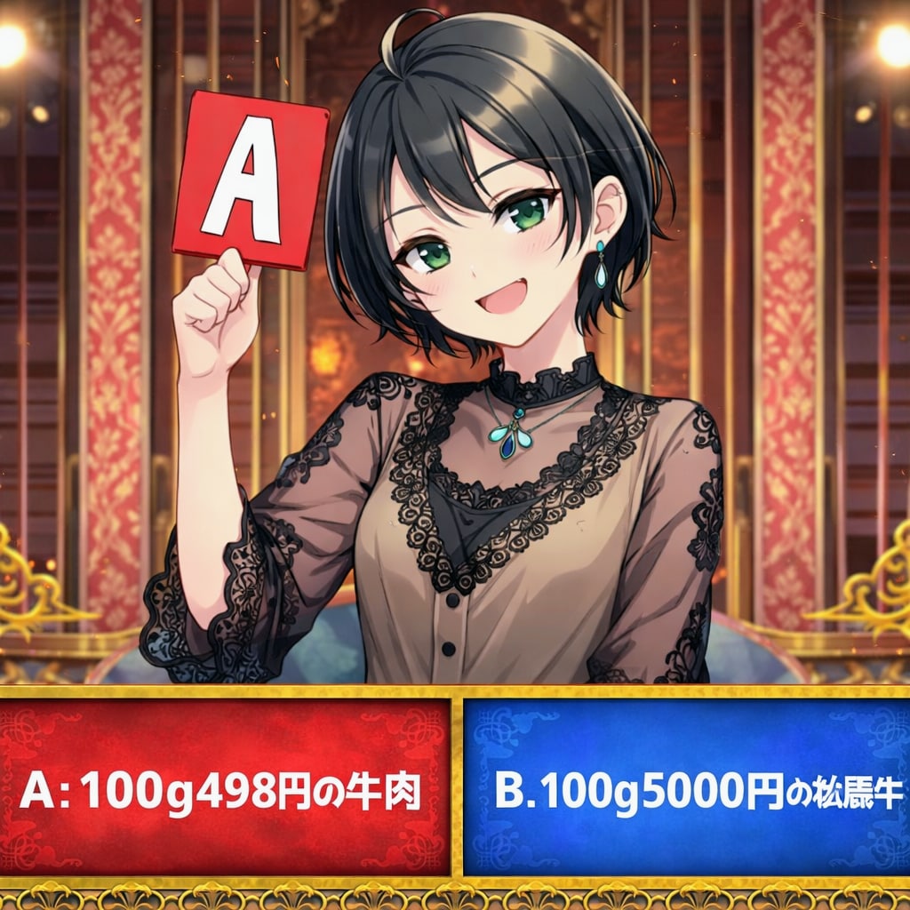 格付けチェックの藍音ちゃん